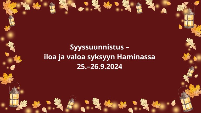 Syyssuunnistus aihekuva.